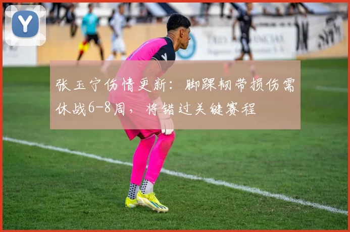 张玉宁伤情更新:脚踝韧带损伤需休战6-8周,将错过关键赛程